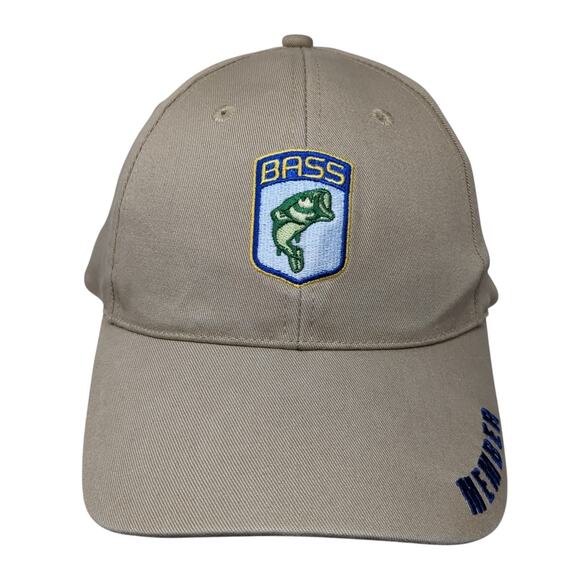 Bass Member Slideback Baseball Cap Brown OS Adjustable Embroidered K-Products - Picture 1 of 9